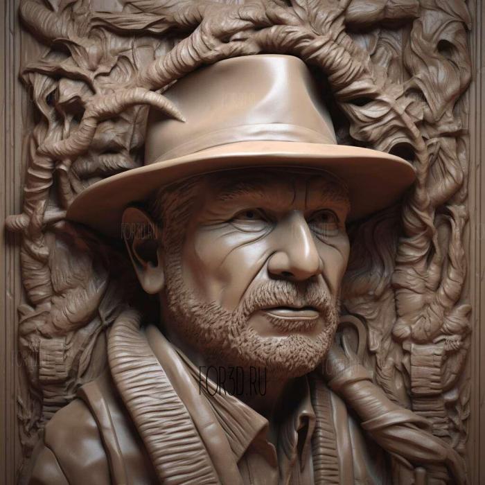 Indiana Jones In Search of the Lost Ark movie 3 stl model for CNC