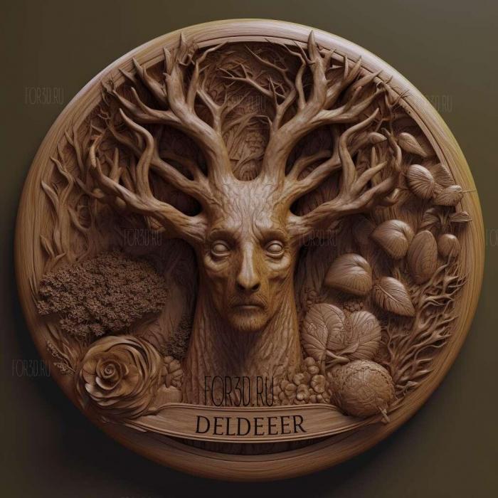stl True Detective TV series 2 stl model for CNC