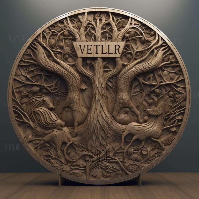 stl True Detective TV series 3 stl model for CNC