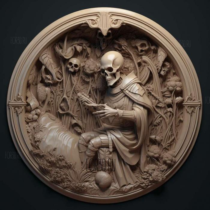 MediEvil Resurrection 3 stl model for CNC