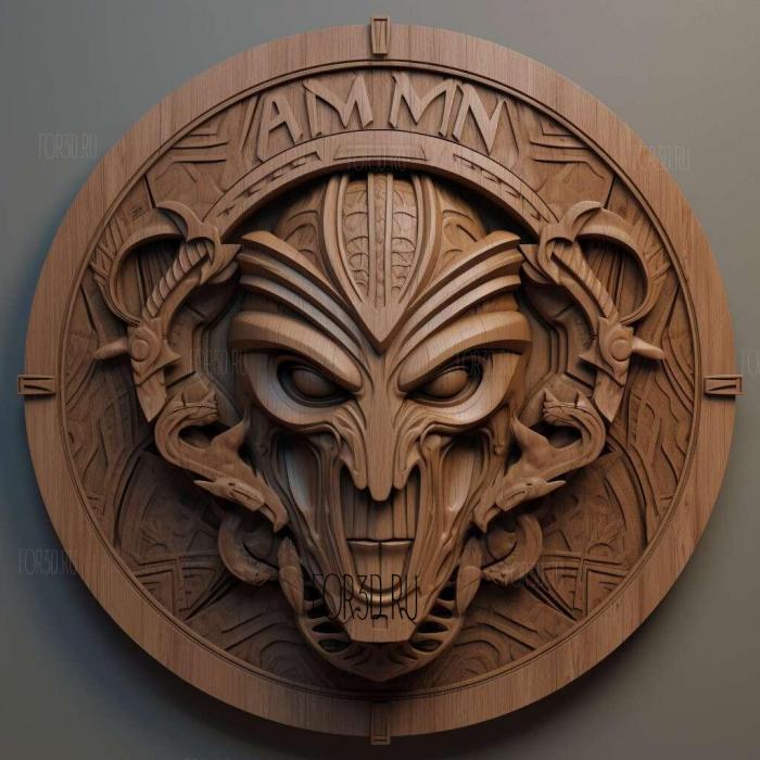 Inhumans TV series 3 stl model for CNC