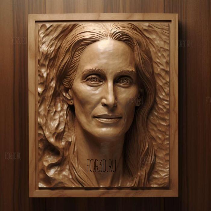 Erin Brockovich Erin Brockovich Julia Roberts 2 stl model for CNC