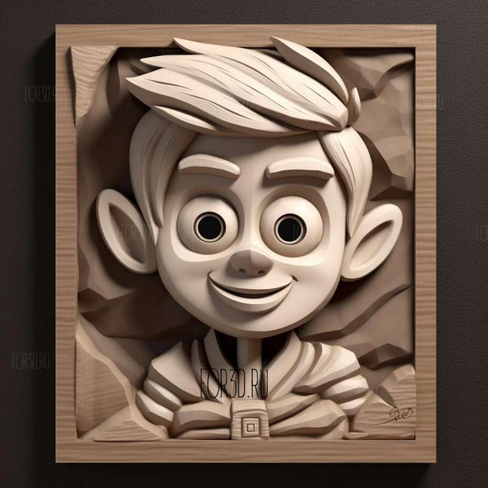 Maddison Fenton Danny Phantom 2 stl model for CNC