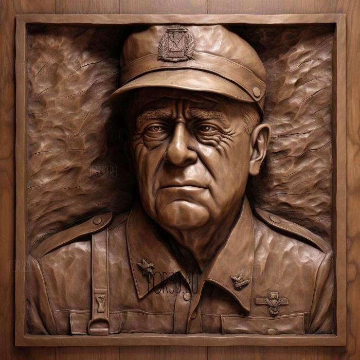 General Patton Patton George Scott 2 stl model for CNC
