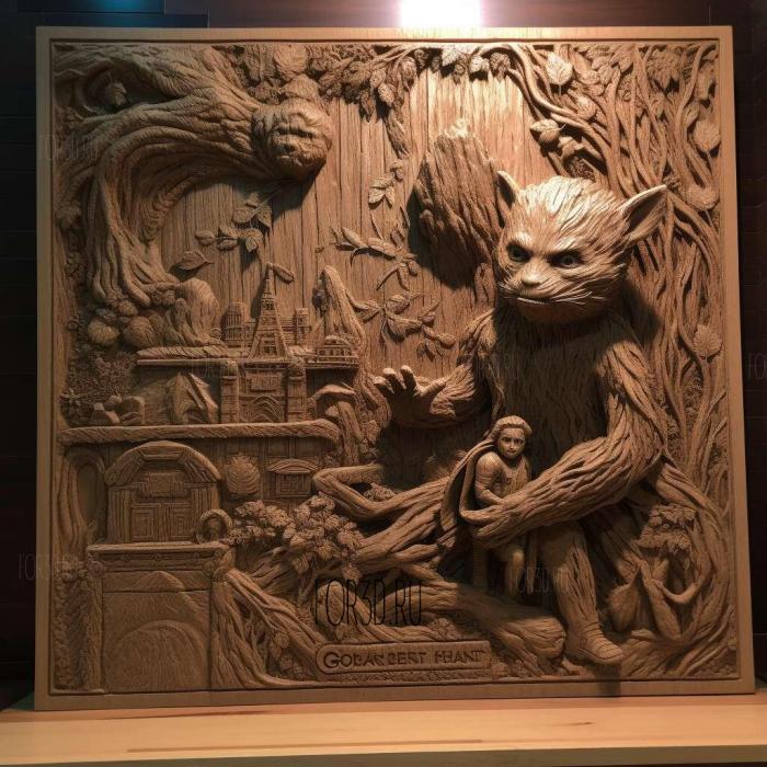 Guardians of the Galaxy Vol2 movie 2 stl model for CNC