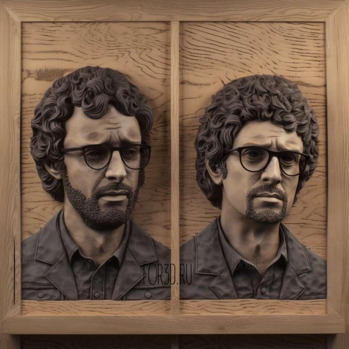 Flight of the Conchords series 2 stl model for CNC