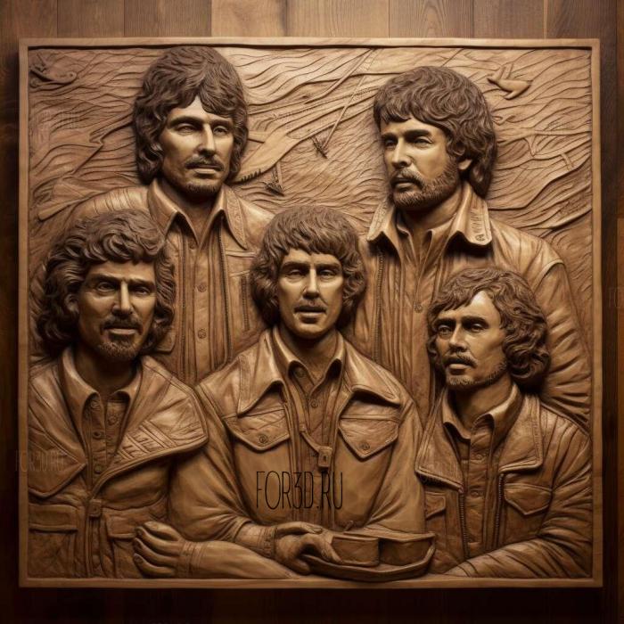 Flight of the Conchords series 3 stl model for CNC