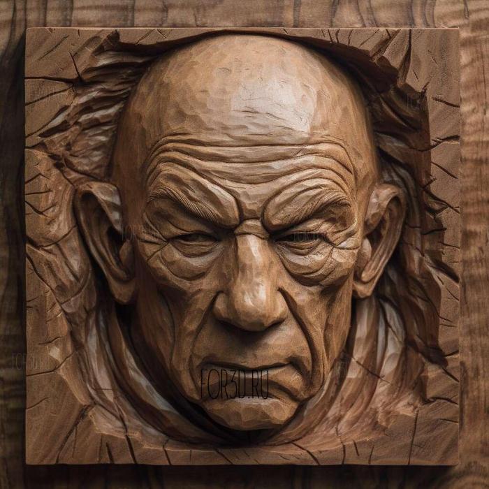 stl Star Trek Picard series 2 stl model for CNC