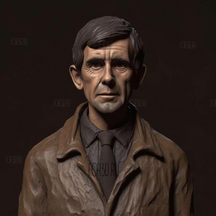 Norman Bates PsychoAnthony Perkins 2 stl model for CNC