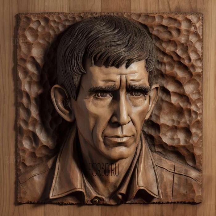 Norman Bates PsychoAnthony Perkins 3 stl model for CNC