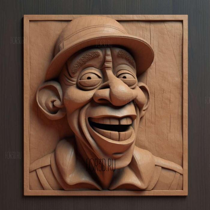 st Mort from Madagascar 2 stl model for CNC