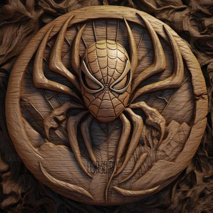 stl Spider Man Unlimited series 1 stl model for CNC