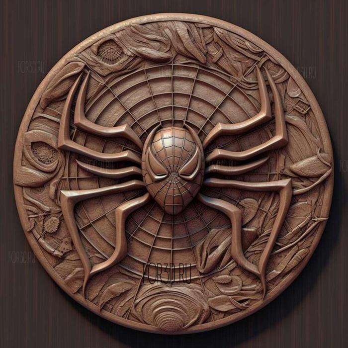 stl Spider Man Unlimited series 2 stl model for CNC