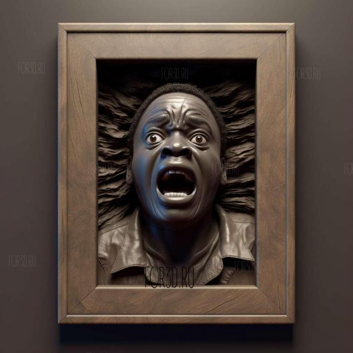 Away Get Out 2017 movie 1 stl model for CNC