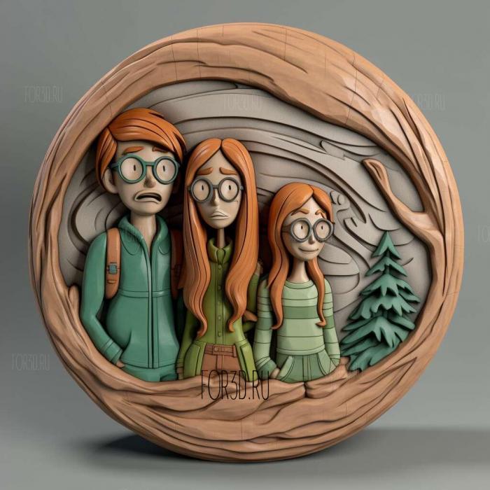 Infinity Train TV series 4 stl model for CNC