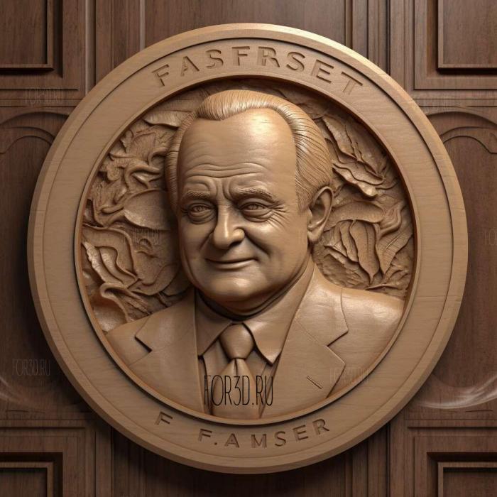 Frasier TV series 2 stl model for CNC