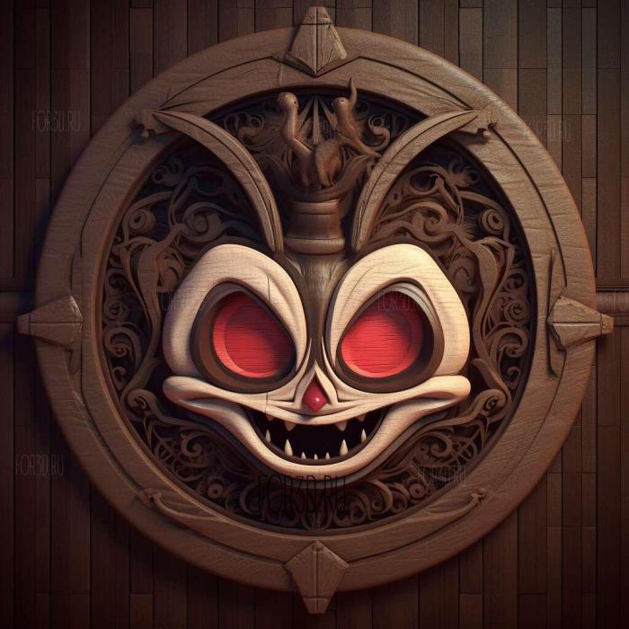 Hazbin Hotel TV series 1 stl model for CNC