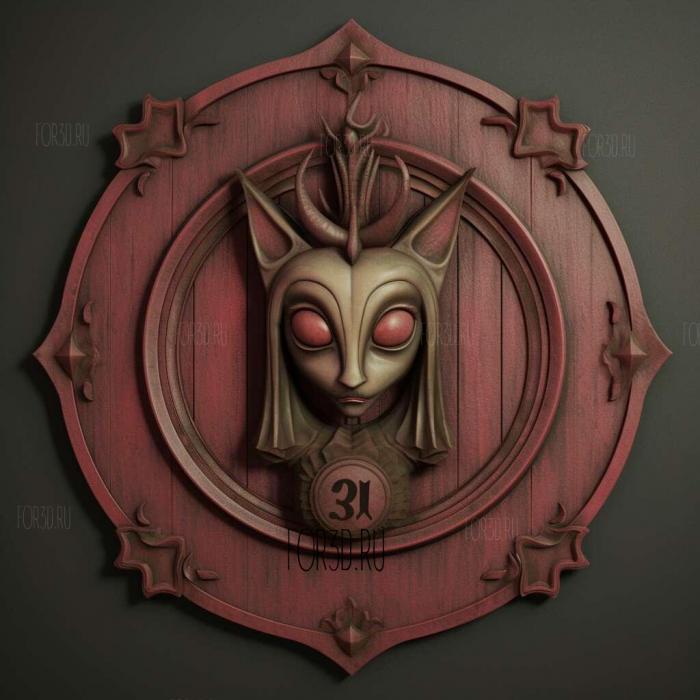 Hazbin Hotel TV series 2 stl model for CNC