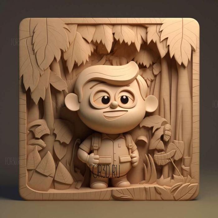 Craig of the Creek TV series 4 stl model for CNC