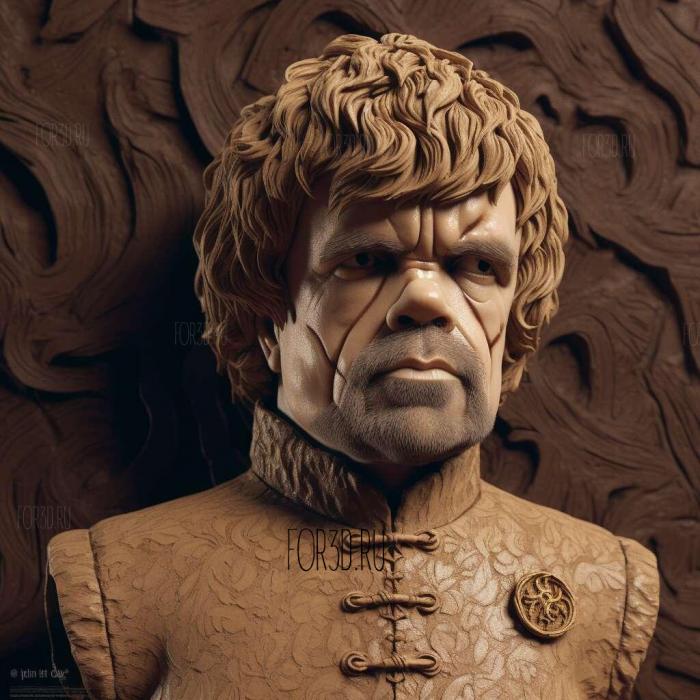 Tyrion Lannister 2 stl model for CNC
