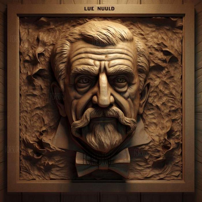 France Drama Director Luis Bunuel movie 2 stl model for CNC