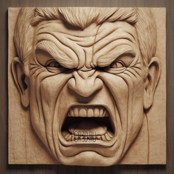 Anger Management TV series 2 stl model for CNC