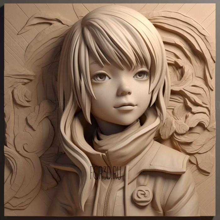 Faye Valentinfrom ANIME 1 stl model for CNC