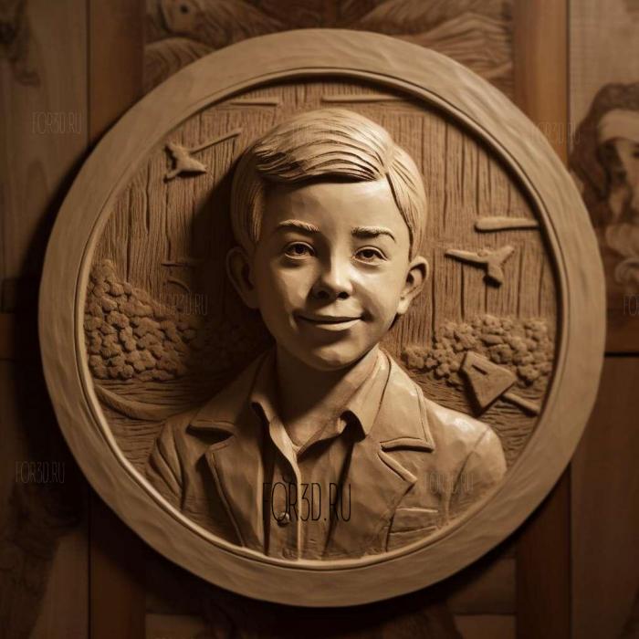 stl Young Sheldon series 1 stl model for CNC