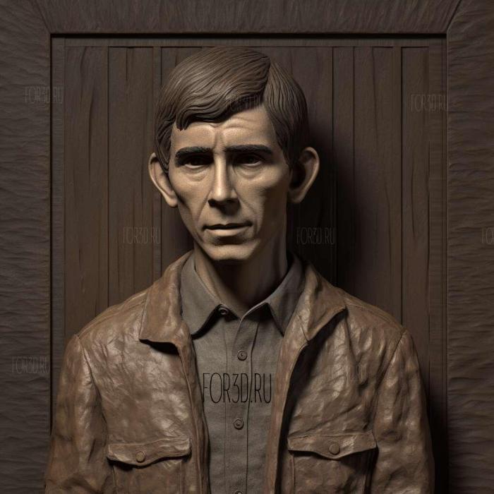 Norman Bates Psycho Anthony Perkins 1 stl model for CNC