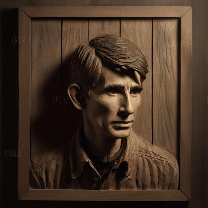 Norman Bates Psycho Anthony Perkins 2 stl model for CNC