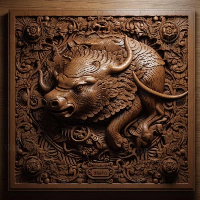 stl Timon Pumbaa series 1 stl model for CNC