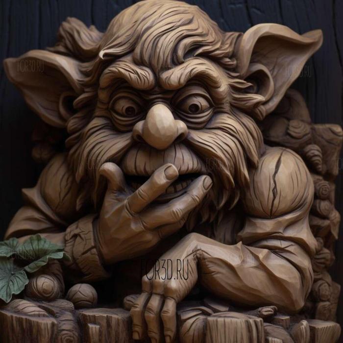 stl Trolls TrollsTopia series 4 stl model for CNC