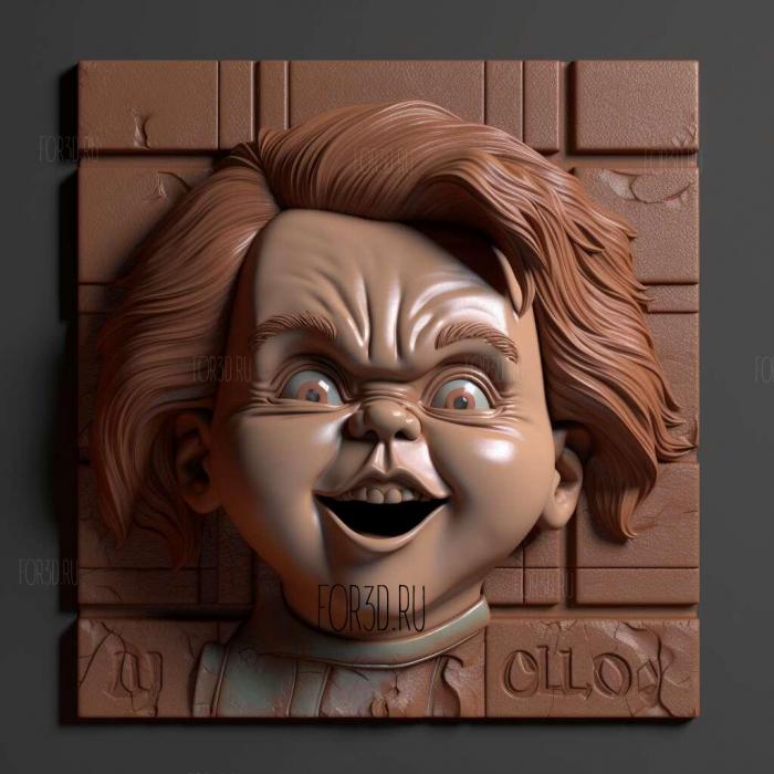 Chucky TV series 2 stl model for CNC