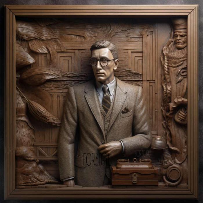 Kingsman The Secret Service 1 stl model for CNC