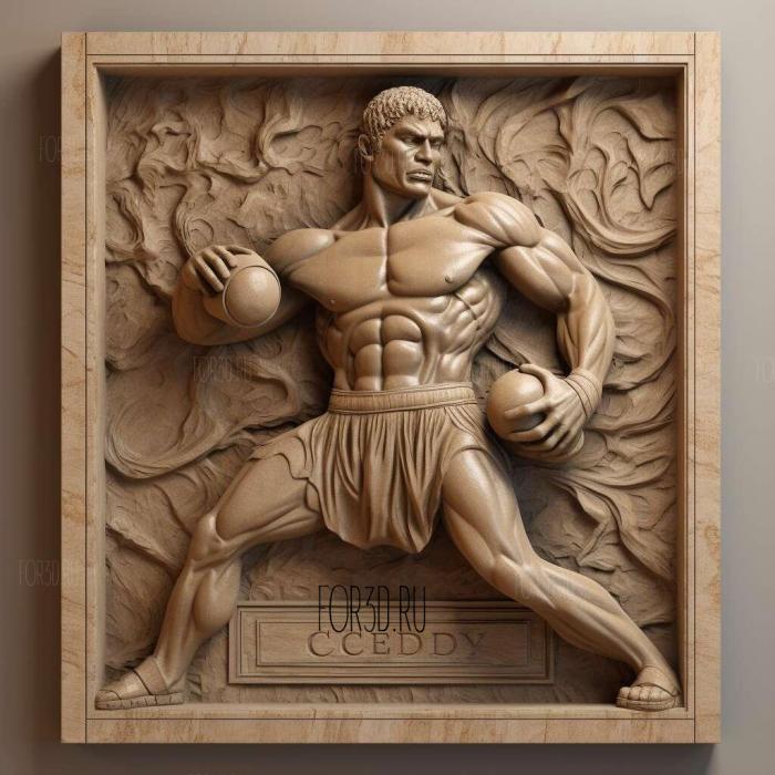 Creed The Legacy of Rocky 1 stl model for CNC