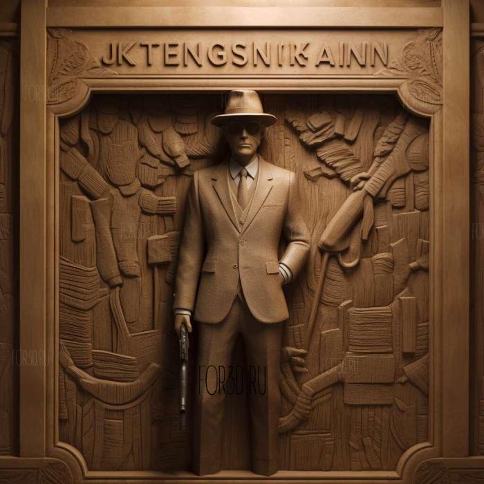 Kingsman The Secret Service movie 1 stl model for CNC