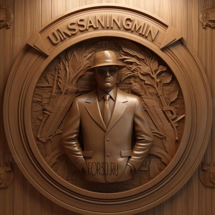 Kingsman The Secret Service movie 3 stl model for CNC