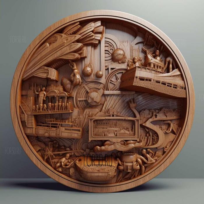 Top Movies in Theaters movie 4 stl model for CNC
