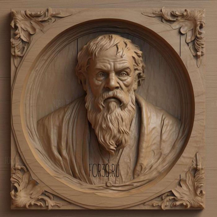 Shekhtel Fyodor Franz albert 1 stl model for CNC