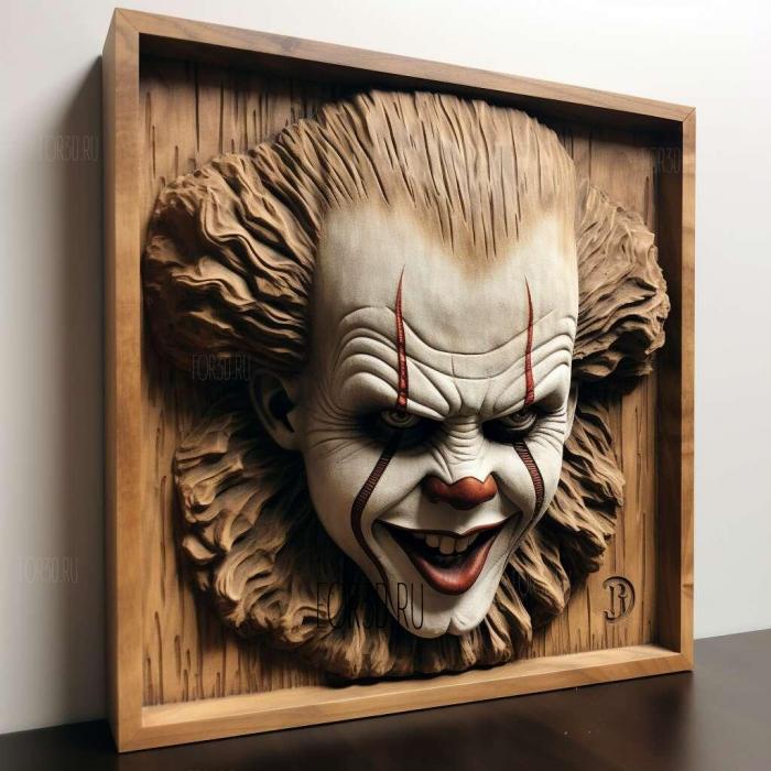 It Chapter Two movie 3 stl model for CNC