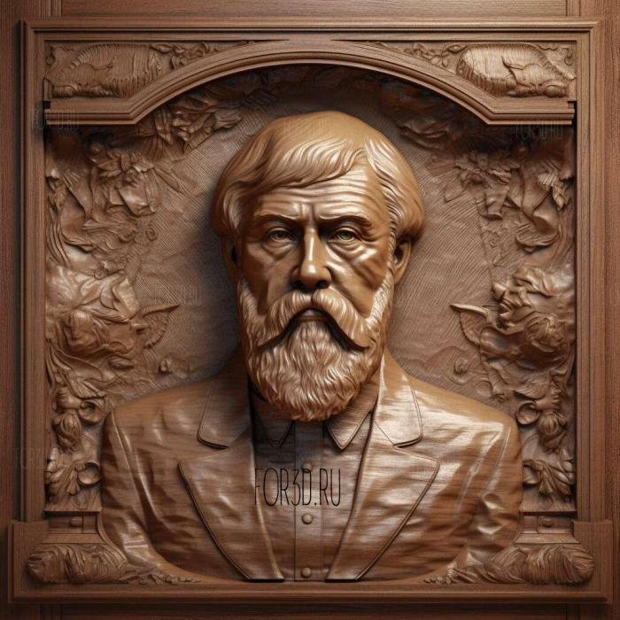 Shekhtel Fyodor Franz albert 1 stl model for CNC