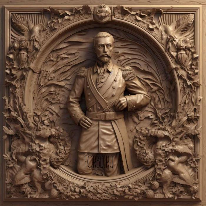 Shekhtel Fyodor Franz albert 2 stl model for CNC