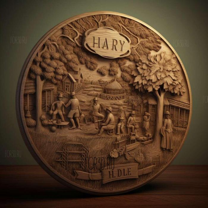 Hart of Dixie TV series 3 stl model for CNC