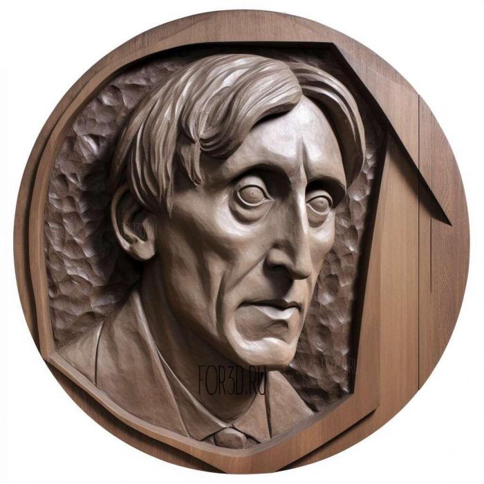 Orlando Virginia Woolf 1928 1 stl model for CNC