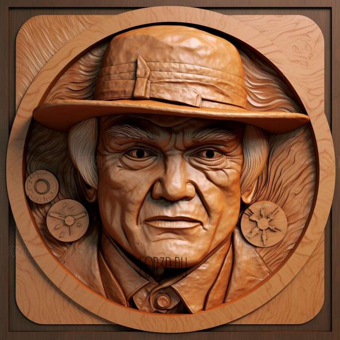 st Alex DeLarge Clockwork OrangeMalcolm McDowell 3 stl model for CNC
