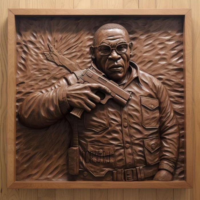 Trevor Phillips Grand Theft Auto 4 stl model for CNC