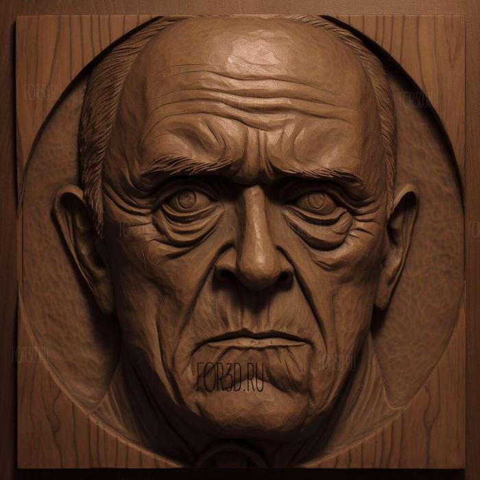 Juror 8 12 Angry Men Henry Fonda 4 stl model for CNC