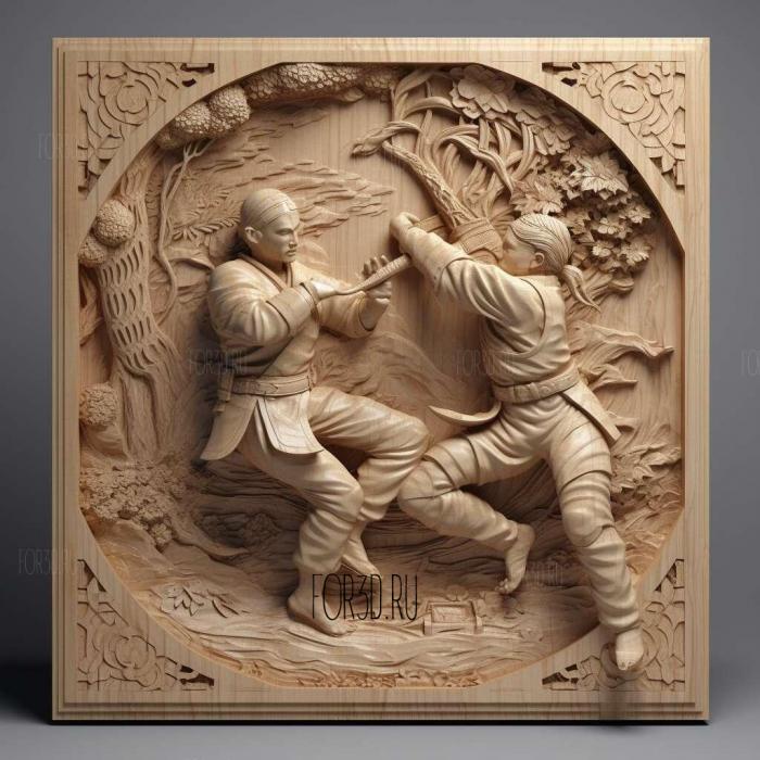 stl The Taekwondo Game Global Tournament 1 stl model for CNC