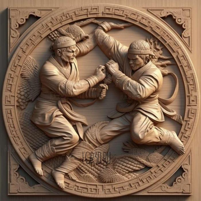 stl The Taekwondo Game Global Tournament 3 stl model for CNC