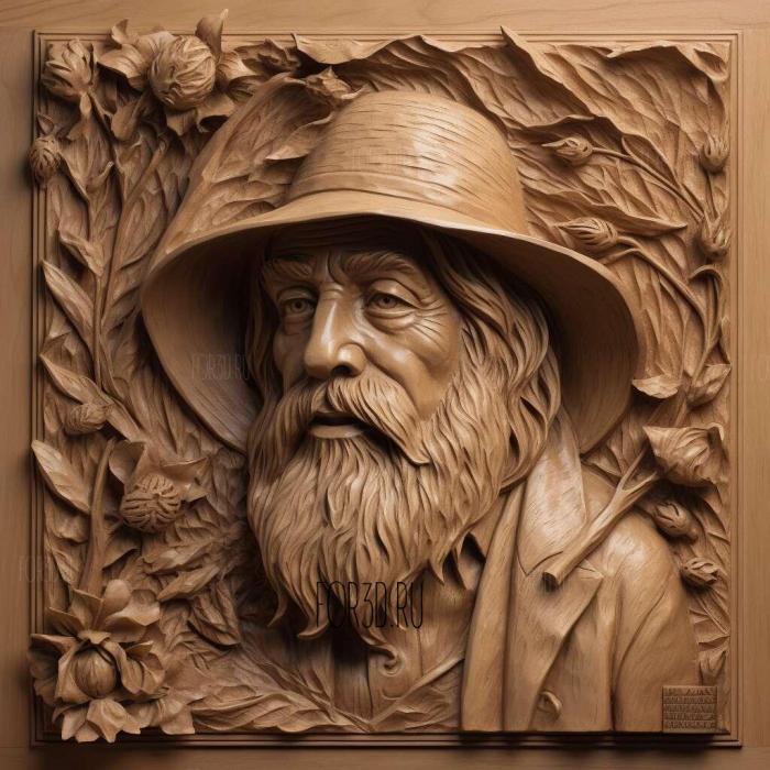 A Song about Myself Walt Whitman 1855 3 3d stl модель для ЧПУ